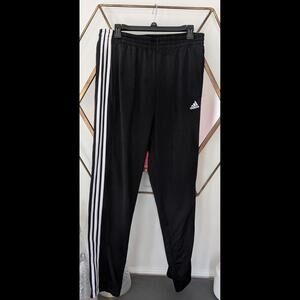 Adidas Black Track Pants, size L, Unisex